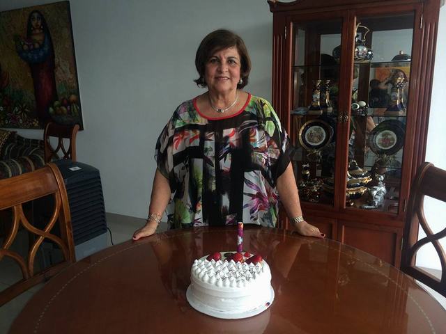 Rosmery Antía de Chacón.